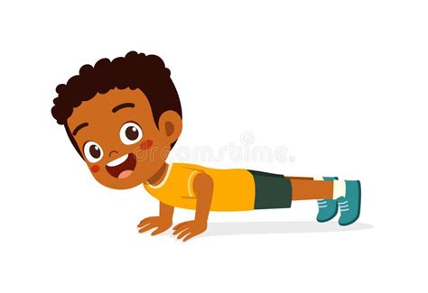Child Push Up Stock Illustrations 64 Child Push Up Stock