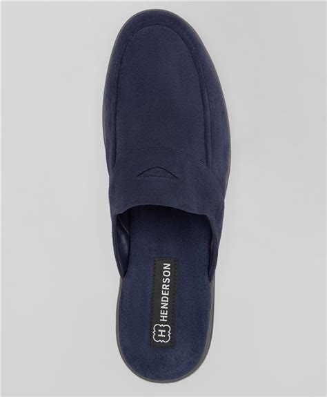 Тапочки SS-0626 NAVY- купить в HENDERSON.RU, цена 3995