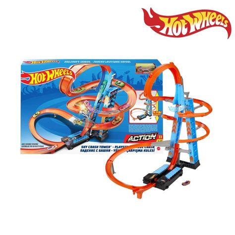 Hot Wheels Gwt Sky Crash Tower Track Set Daraz Bd