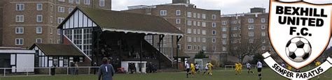 The Polegrove Home To Bexhill United Bexhill Town Football Ground Map