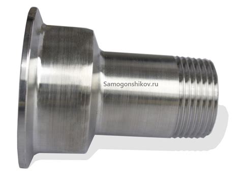 Соединительная арматура - Переход с резьбы 1 1/4 на кламп 64 (Хард)