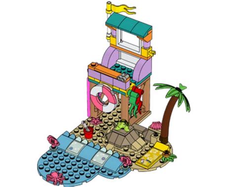 LEGO Set 41710-1-s3 Watch Tower (2022 Friends) | Rebrickable - Build ...