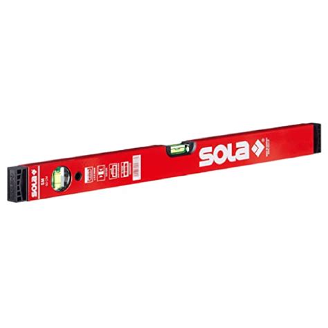 Sola Sm Red Aluminium 2460cm 2 Vials Box Level