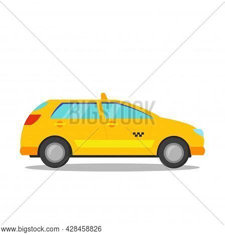 Taxi Car Clipart. Vector & Photo (Free Trial) | Bigstock