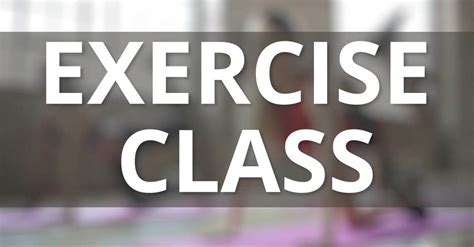 Exercise Classes St Oswald S Anglican Church