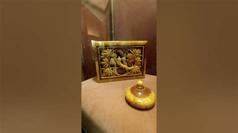 Изделия из янтаря 50-70 гг, Янтарный комбинат #янтарь - YouTube