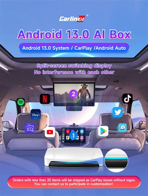 Carlinkit Tbox Uhd 4g 64gb Android Auto Usb Car Accessories Radio ...