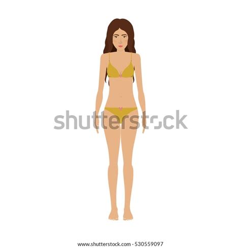 Woman Set Bikini Icon Stock Vector Royalty Free Shutterstock