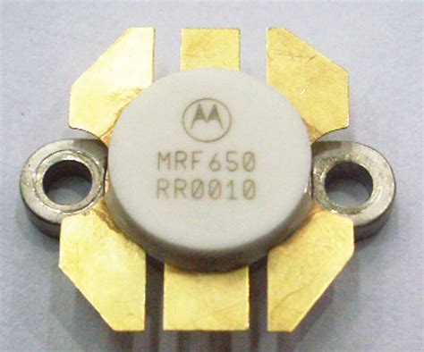 Motorola MRF650 Power RF Transistor NPN 50W 440 470MHz | eBay