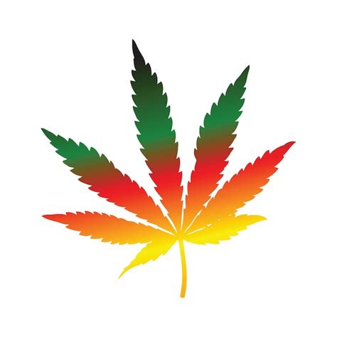 Premium Vector | Marijuana leaf vector black, green