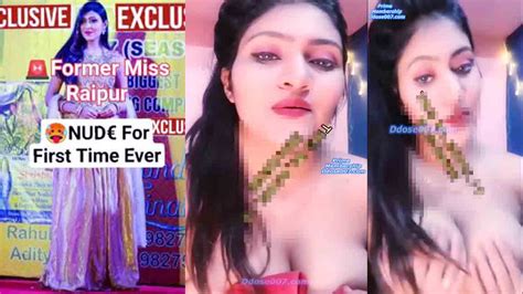 Miss Raipur Shrishti Sharma Nude Hot Show On Live Cam Nangi Videos Indian Web Series Celeb