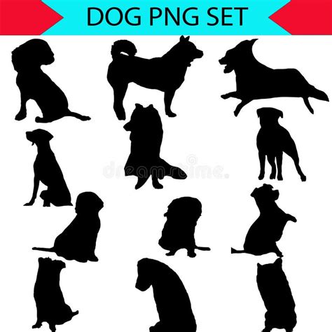Set Of Poses For The Animation Of The Dog The Dog Is Running Stock