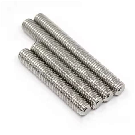 High Strength Zinc Plated Stud Fasteners Zinc Plated Stud Bolts And