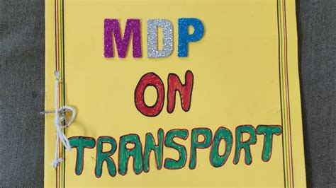 MDP On Transport Class 3 Four Faces YouTube