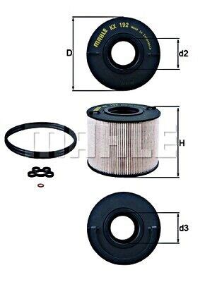 MAHLE Fuel Filter For AUDI VW PORSCHE Q7 Touareg Cayenne 4L 955 ...
