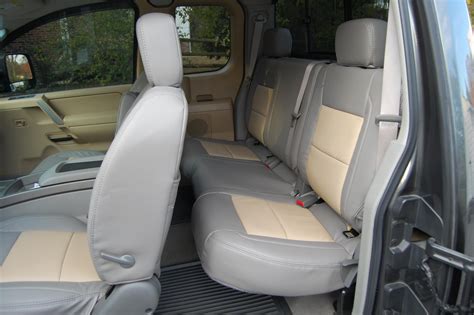 2004 Nissan Titan Leather Seat Covers Velcromag