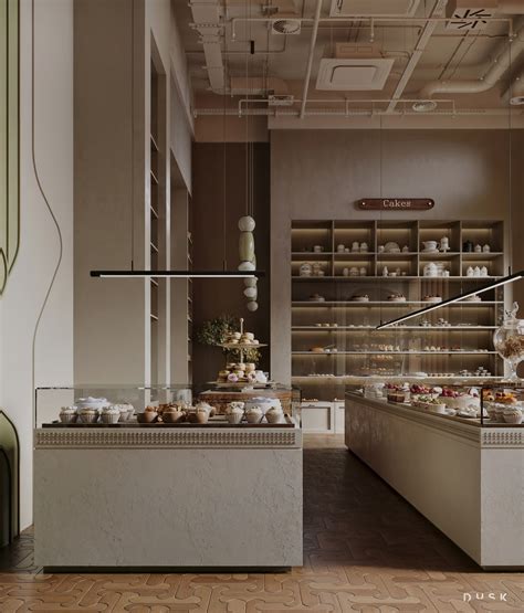 bakery boutique design morning cafe ayla bakery counter display