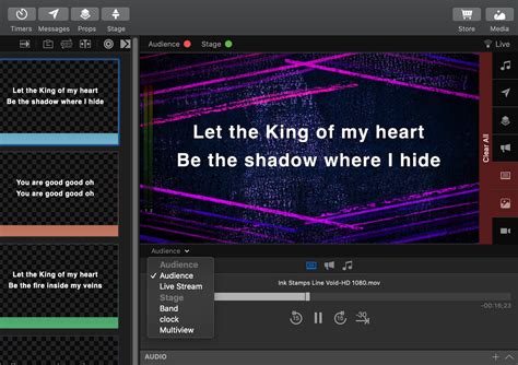 Create A Multiviewer Output In Propresenter Renewed Vision