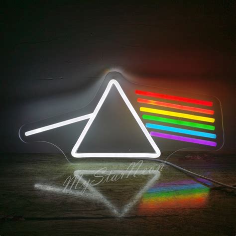 Pink Floyd Neon Signmusic Neon Sign Led Pink Floyd Neon Light，pink