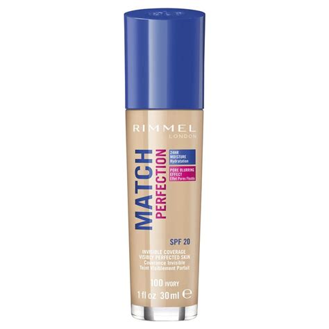 Buy Rimmel Match Perfection 100 Ivory Online At Chemist Warehouse®