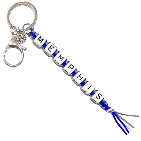 Memphis Tigers Word Keychain Tiger Bookstore