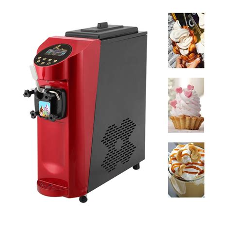 Zachte Serveren Ijs Machine Commerciële Tafel Top Enkele Kop Ijs ...