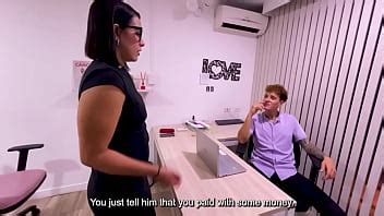 Colombian Milf Fucks Her Boss To Pay Off Her Cuckold Husband S Debt Gets Her Ass Fucked And