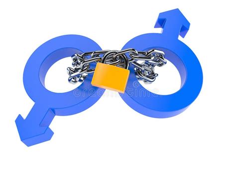 Sex Homosexual Connected Symbol Gender Man Symbol Male Abstract Symbol Vector Illustration