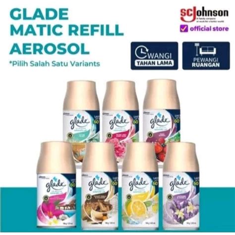 Jual Glade Matic Spray Refill 146gr 225ml Pengharum Ruangan