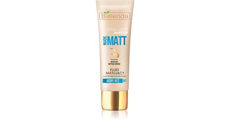 Bielenda Total Look Make Up Nude Matt Make Up Fluid Mit Matt Effekt