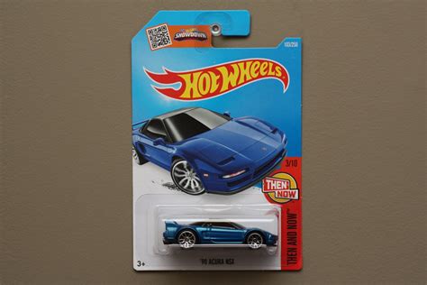 Missing Tampo Error Hot Wheels Then And Now Acura Nsx Blue
