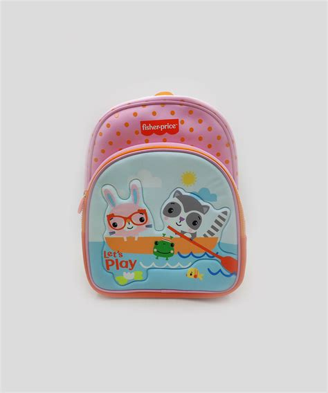 Mochila Neopreno Fisher Price 12" mapache by Fisher Price • Gemafer