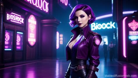 Elizabeth From Bioshock Infinite She Is Wearing A Black Latex Bikini She Is Tied Up In Shibari