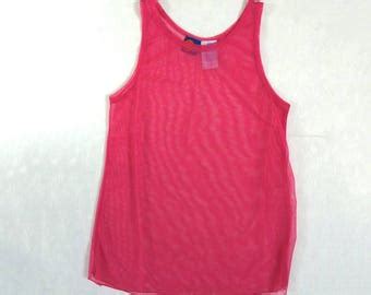 Hot Pink Tank Top Etsy