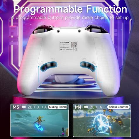 Wholesale EASYSMX ESM-9124 Pro Wireless Gaming Controller Hall Effect ...