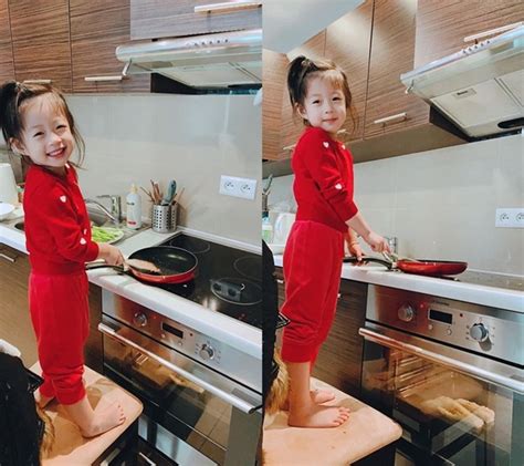 tuổi con gái Á hậu Việt Nam lớn phổng phao diện bikini khoe chân dài nuột như mẹ