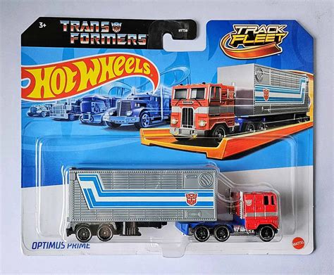 Hot Wheels Caminh O Optimus Prime Track Fleet Transformers Universo Hot Wheels