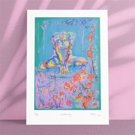 Abstract Nude Etsy