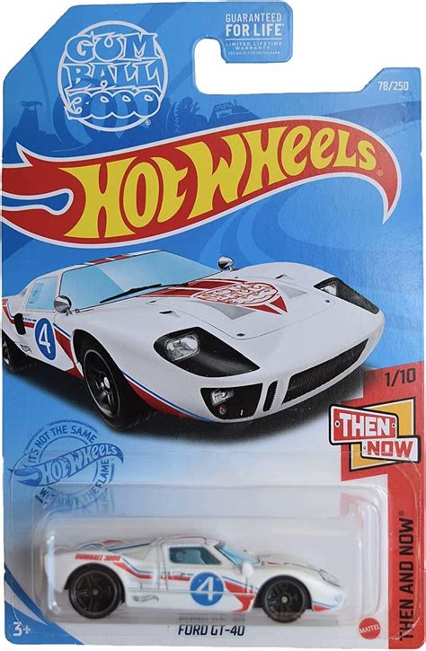 Amazon Hot Wheels Ford Gt White Then And Now