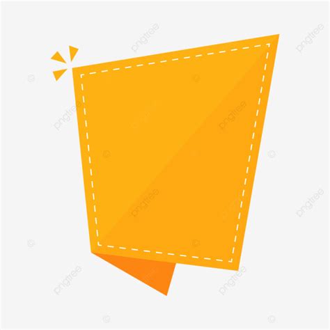 Yellow Blank Shape Vector Yellow Blank Shape Png And Vector With