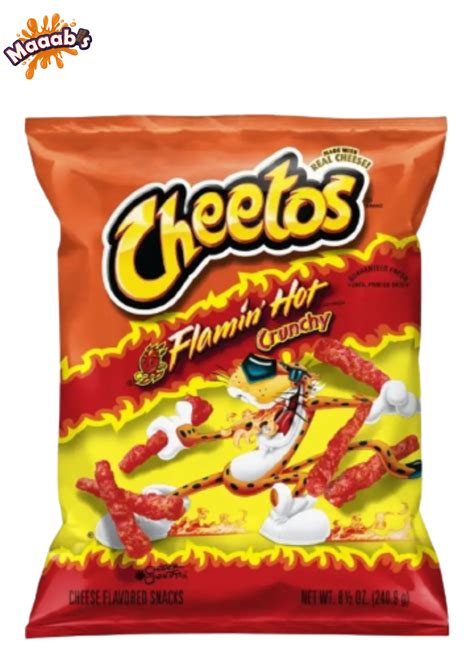 Cheetos Flaming Hot 8oz 226g Maaabs