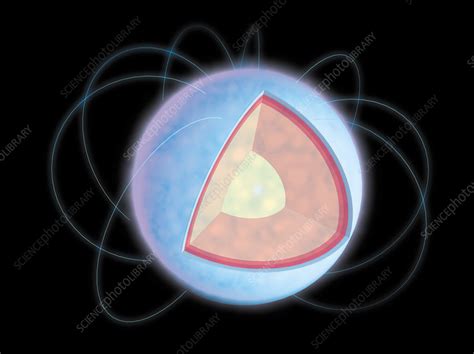 Cutaway Neutron Star Stock Image R670 0116 Science Photo Library