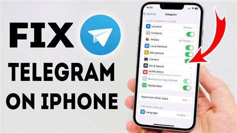 How To Fix Telegram Not Working On Iphone Full Guide Youtube