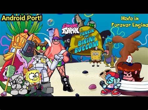 Friday Night Funkin Funkin For Bikini Bottom Android Port YouTube