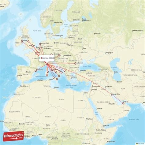 Direct Flights From Genoa 25 Destinations Goa Italy