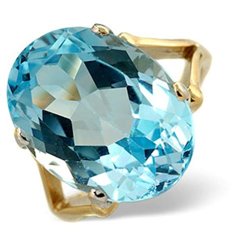 Blue Topaz Rings | The Diamond Store