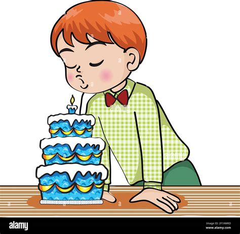 cartoon happy birthday background stock photo alamy