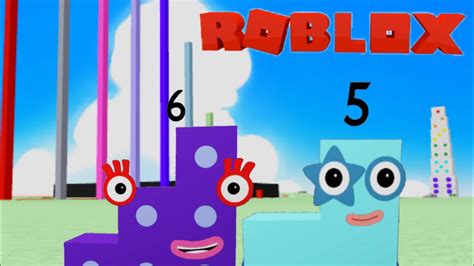 Numberblocks Rp Roblox Five And Six Youtube