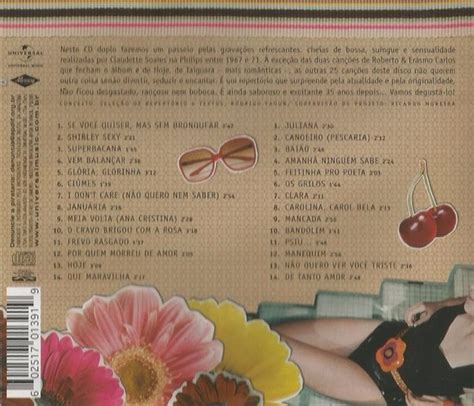 Cd Claudette Soares A Bossa Sexy De Claudette Soares