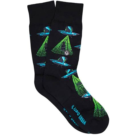 Kit Meias Urban Unissex Alta Divertida Lupo Bra Lingerie